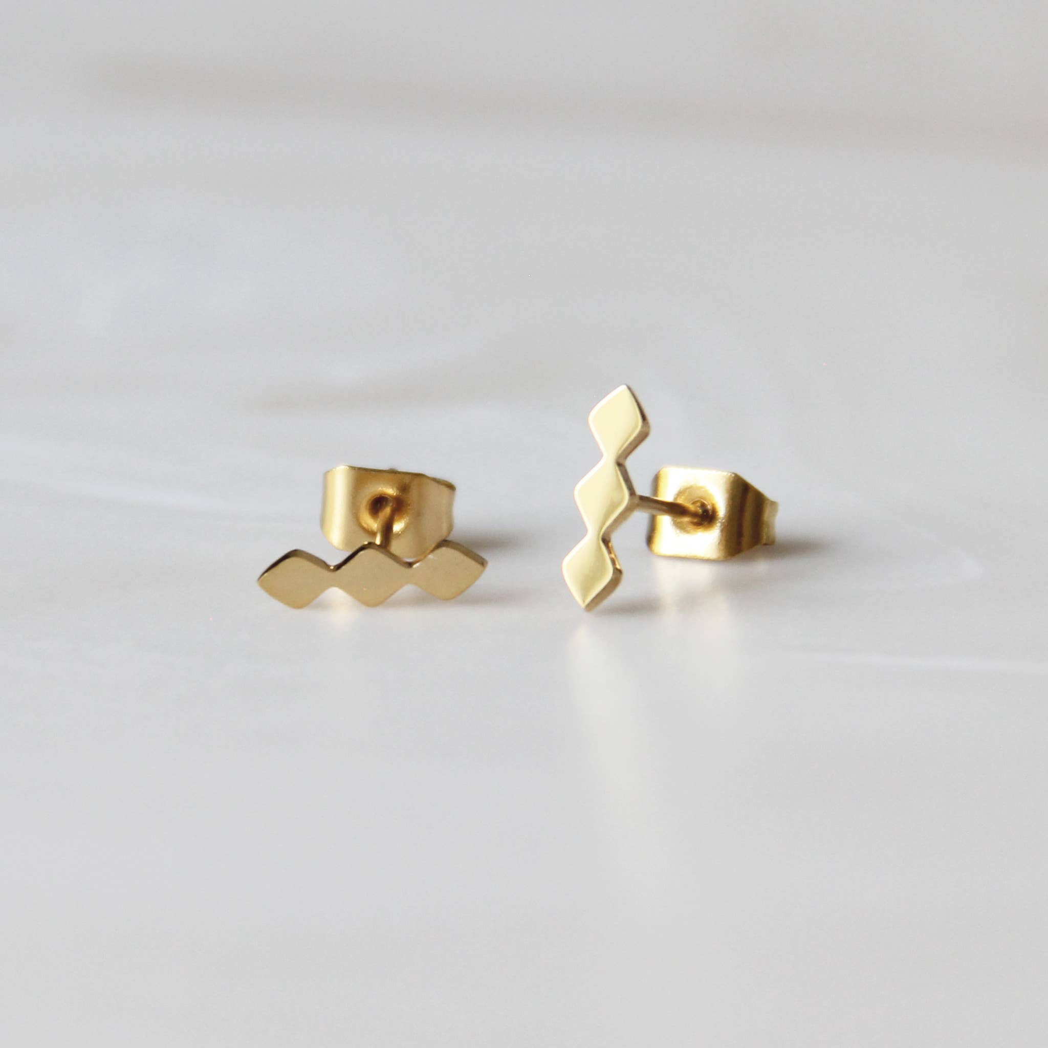 Diamond Trio Studs