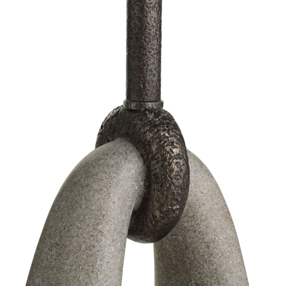 Bronze Plated Iron Accent Table