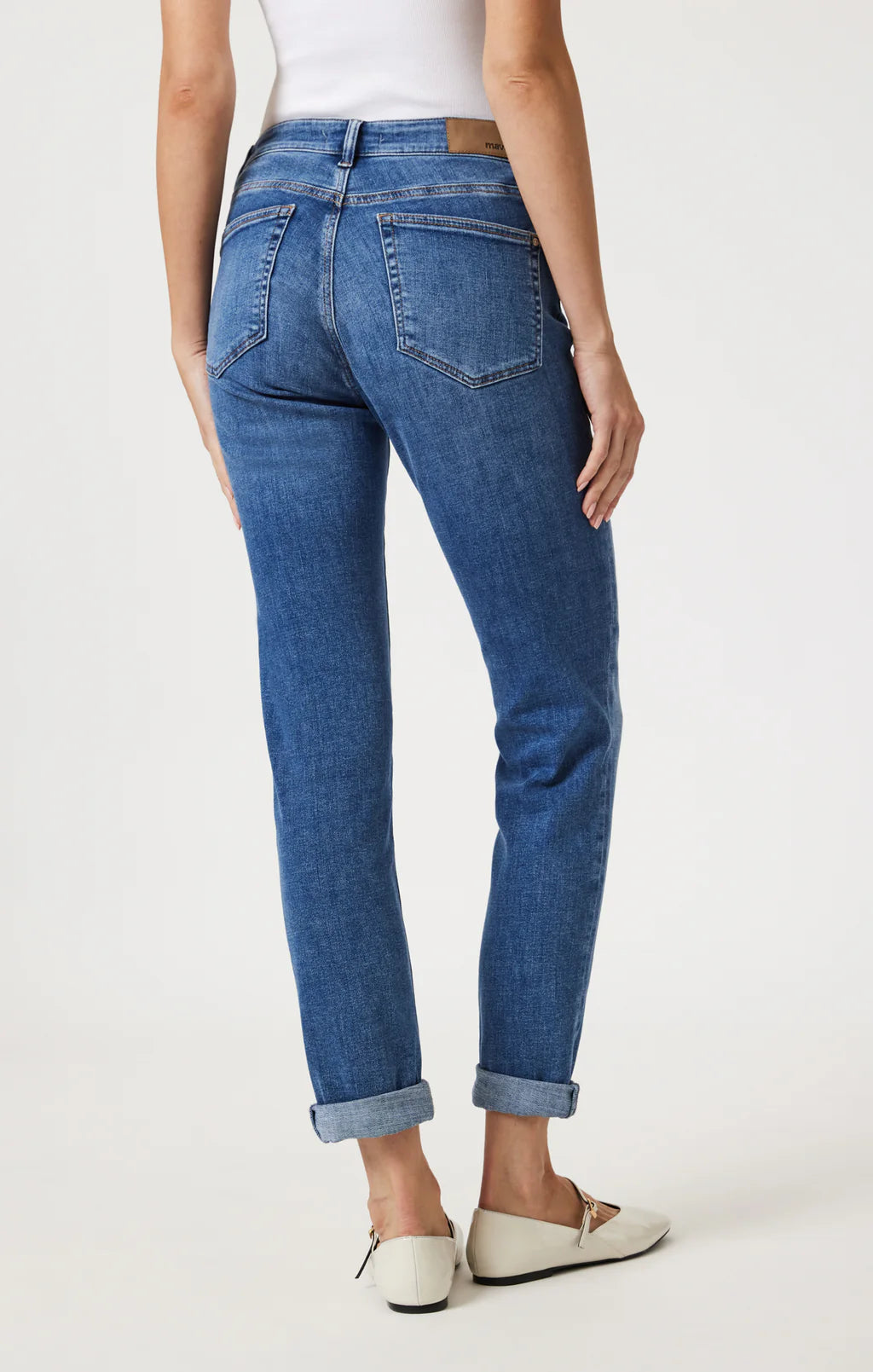 Kathleen Slim Boyfriend Pants