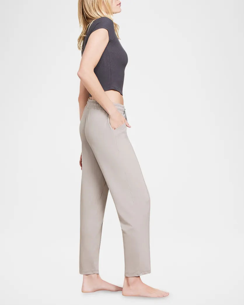 Malibu Collection Ultra Soft Rib Cropped Tee