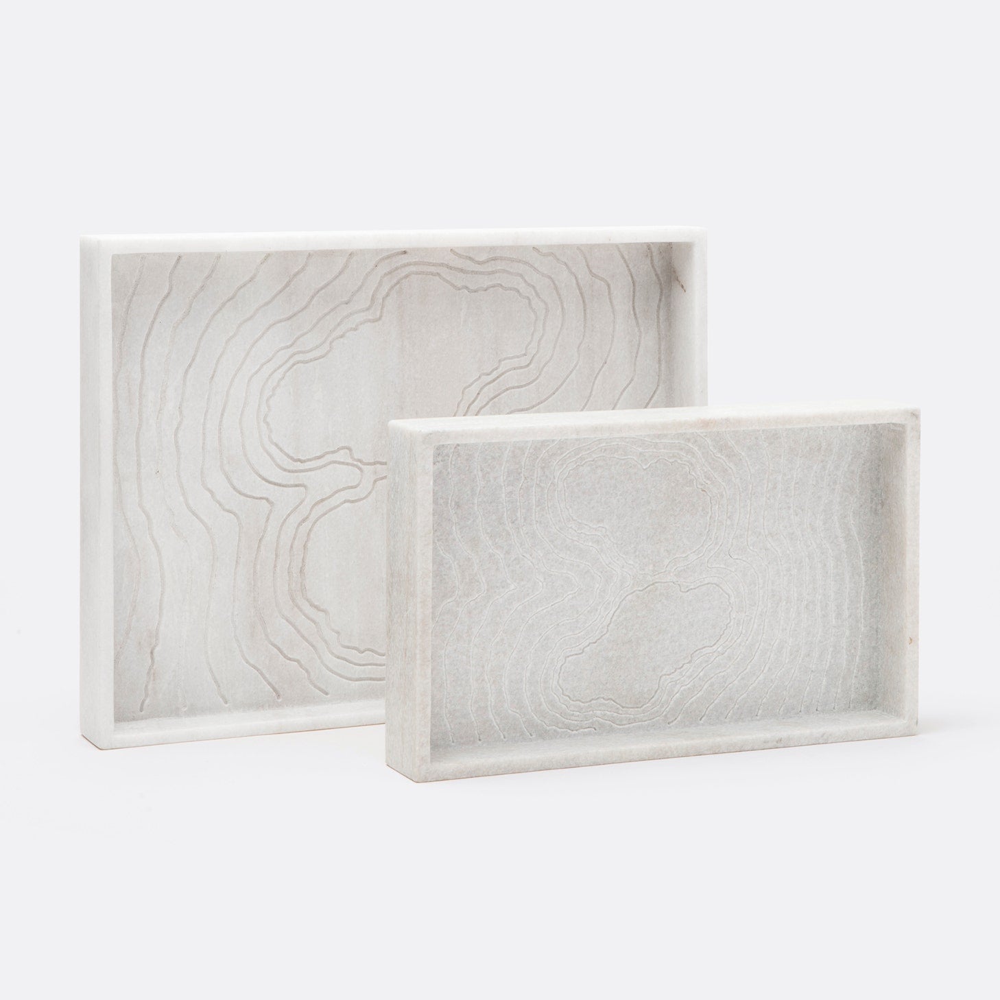 White Marble Tray, Small