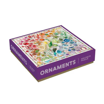 Rainbow Ornaments 500 Piece Jigsaw Puzzle