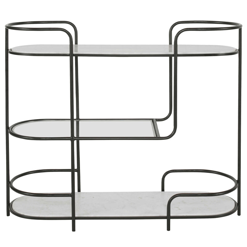 Trolley Bar Console - Blu Home