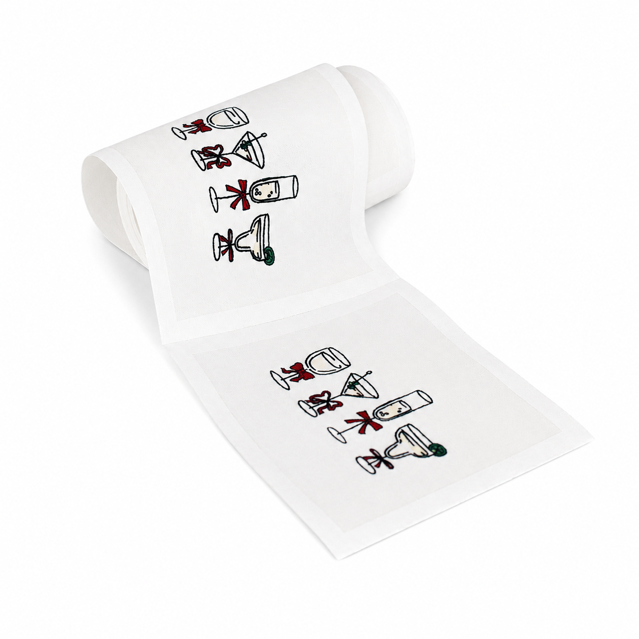 Cocktail Napkins | Sip in Style Disposable Cotton
