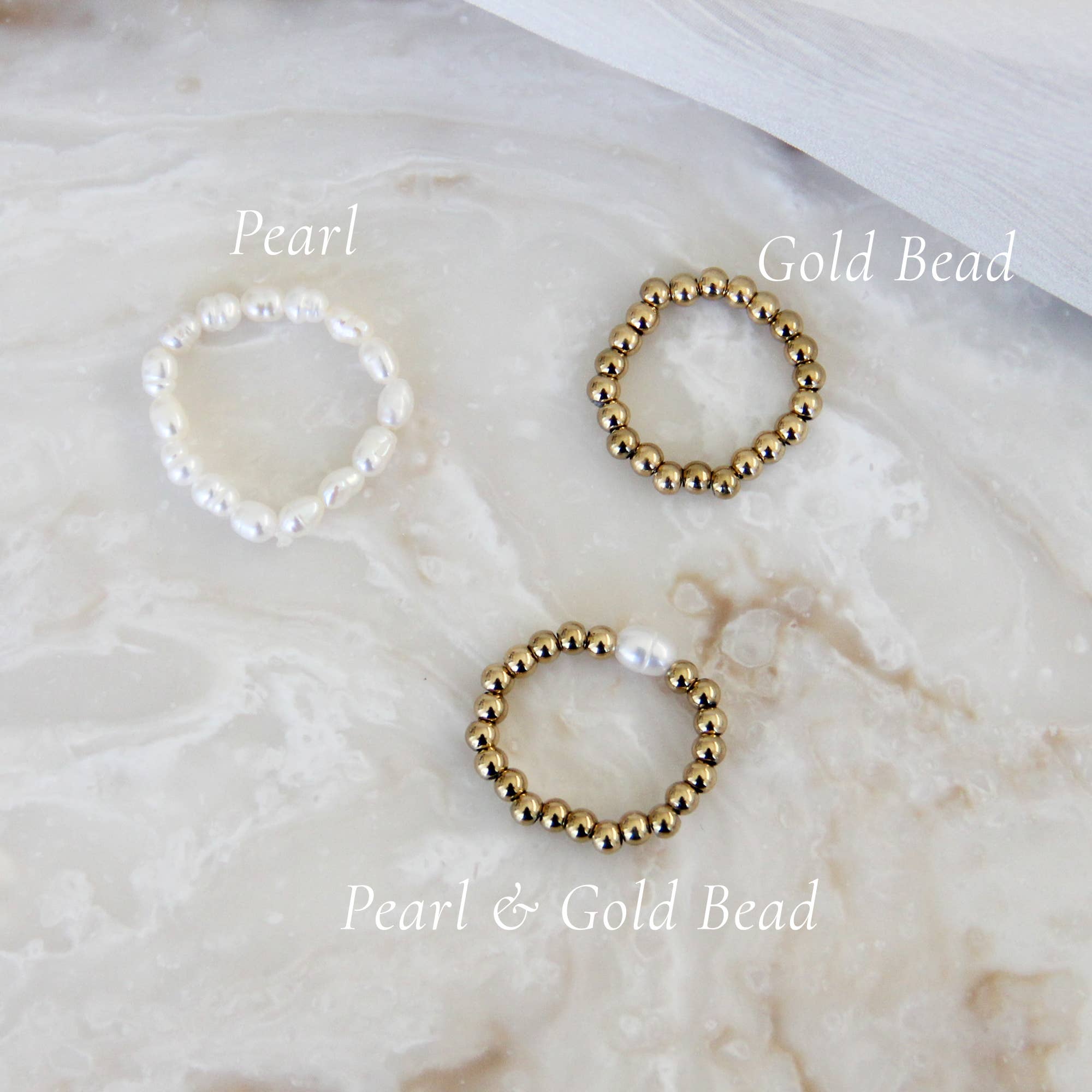 Freshwater Pearl or Bead Ring