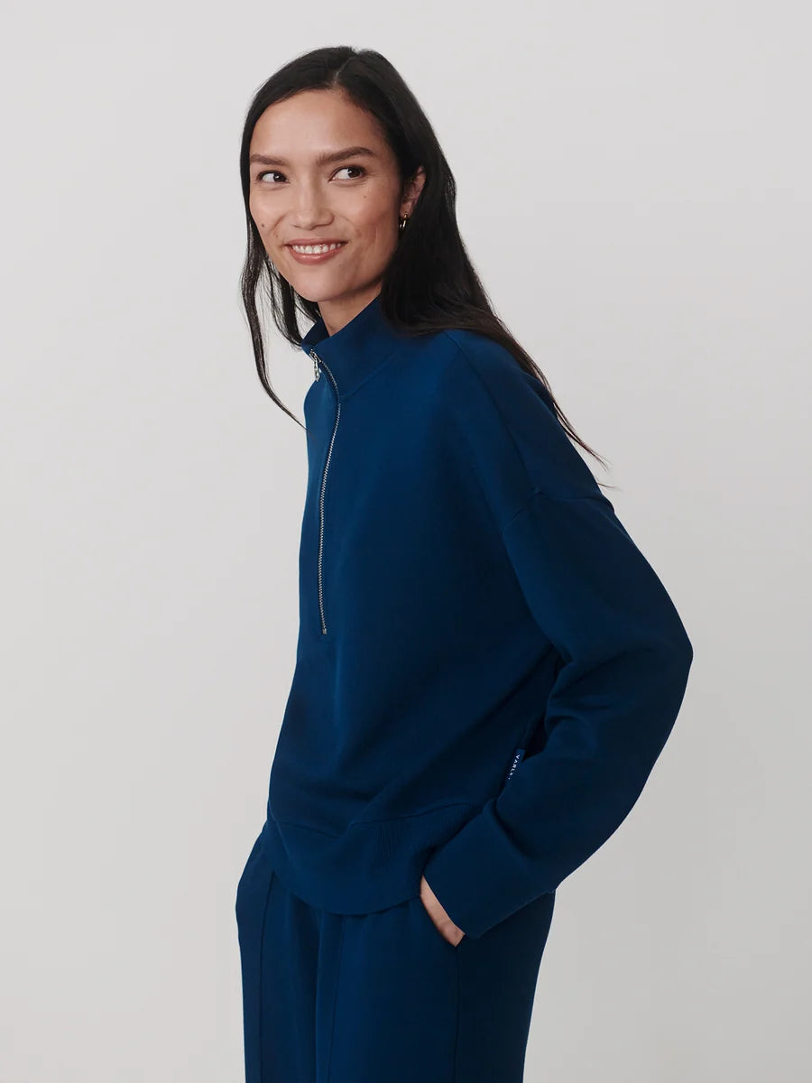 Mavis Mock Neck Sweatshirt