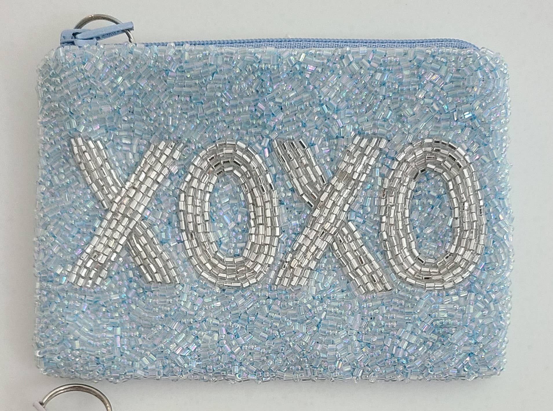 White XOXO Coin Purse