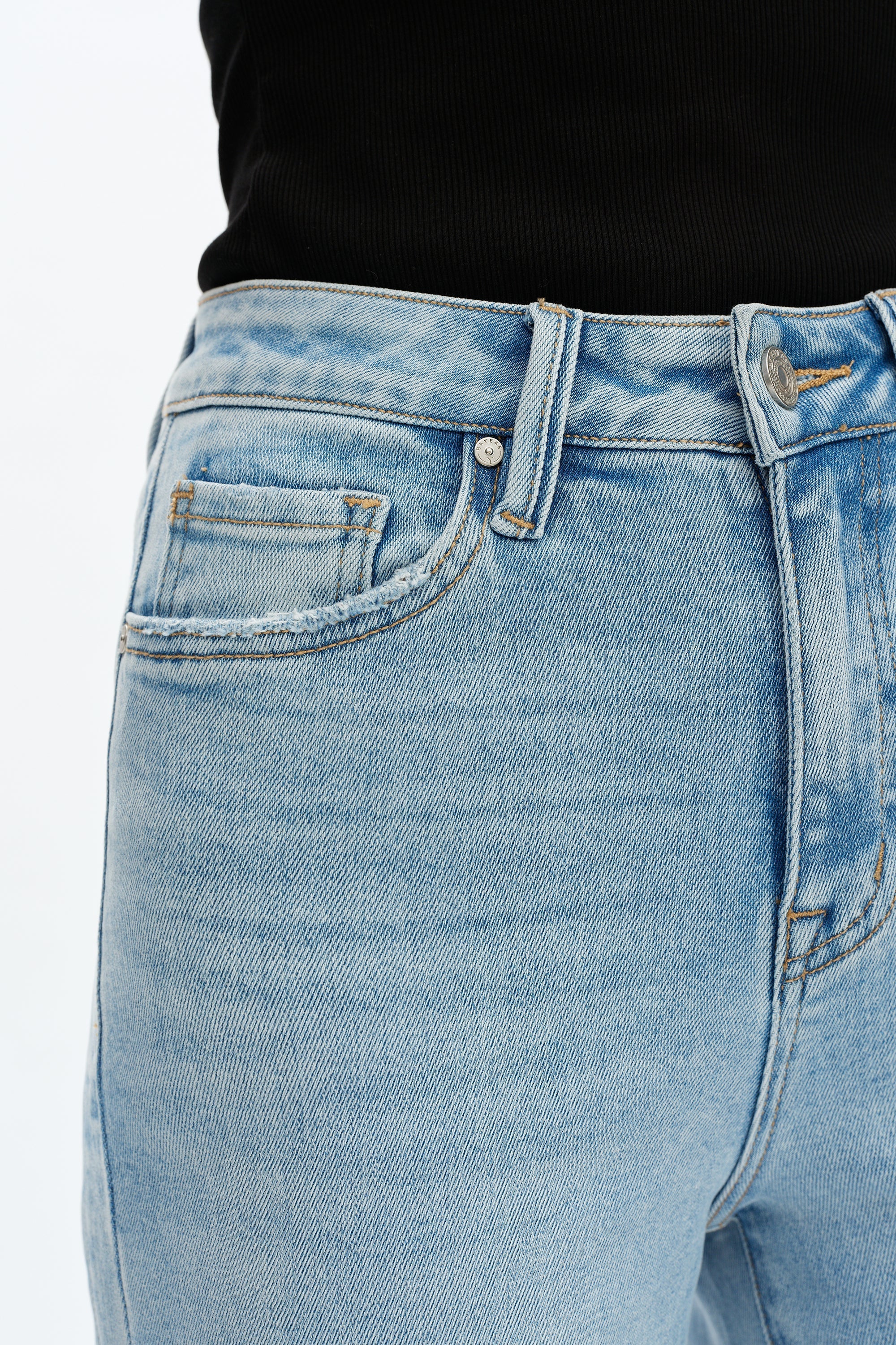 Zephyrine High Rise Wide Leg Jeans