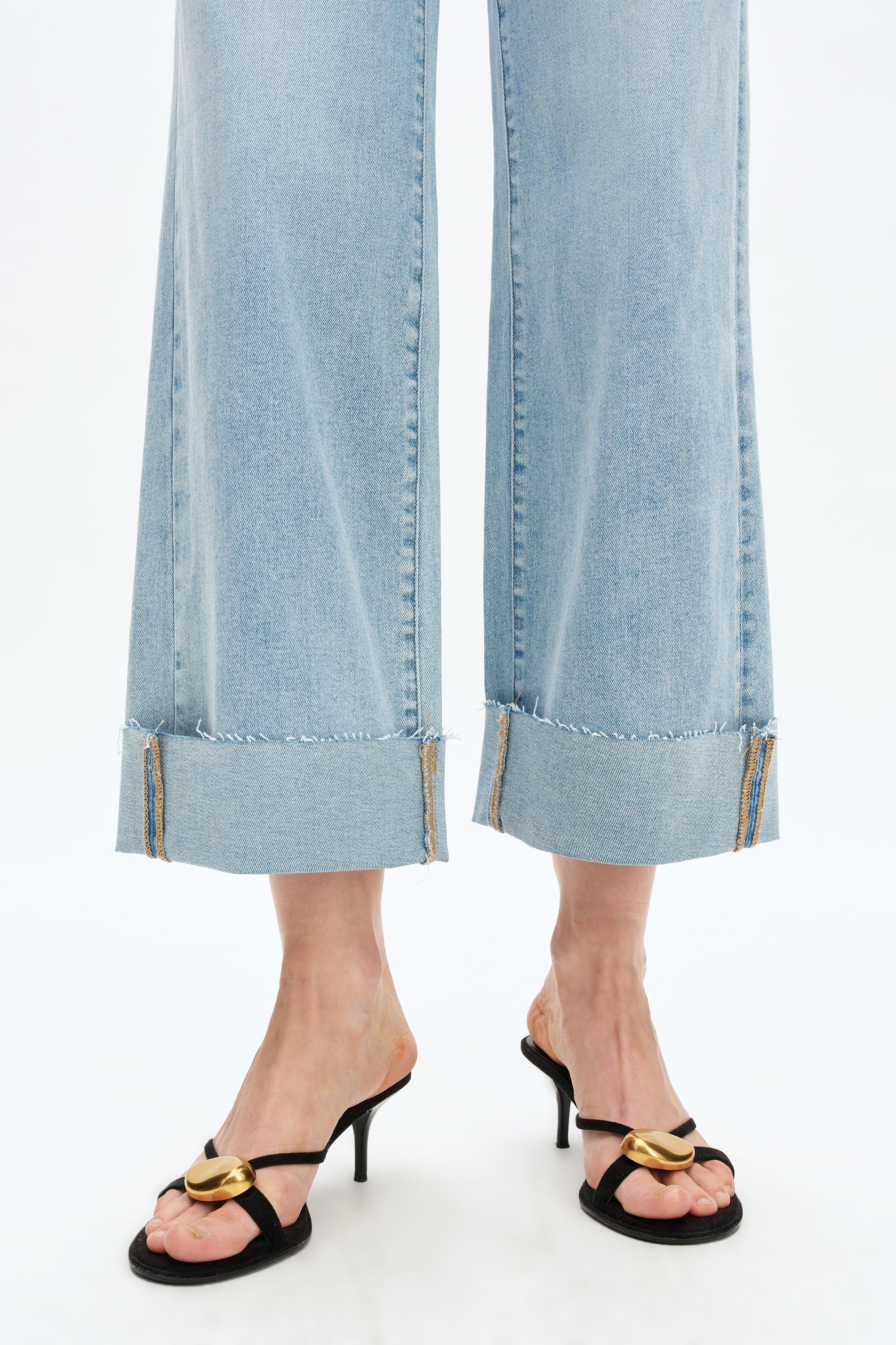 Zephyrine High Rise Wide Leg Jeans