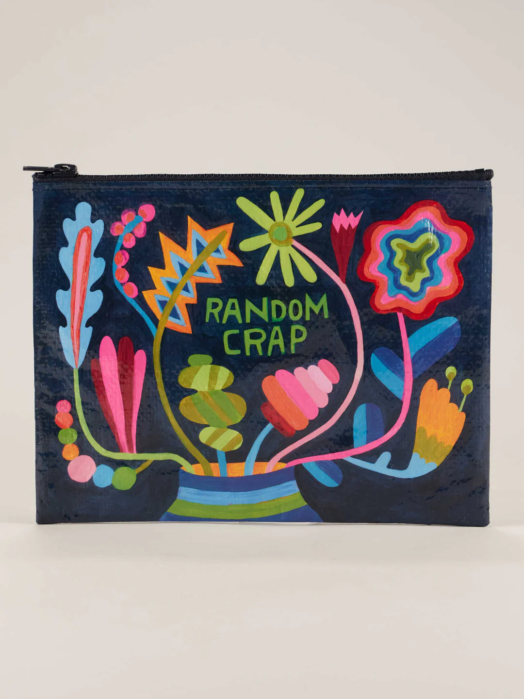 Random Crap Floral ZipperPouch