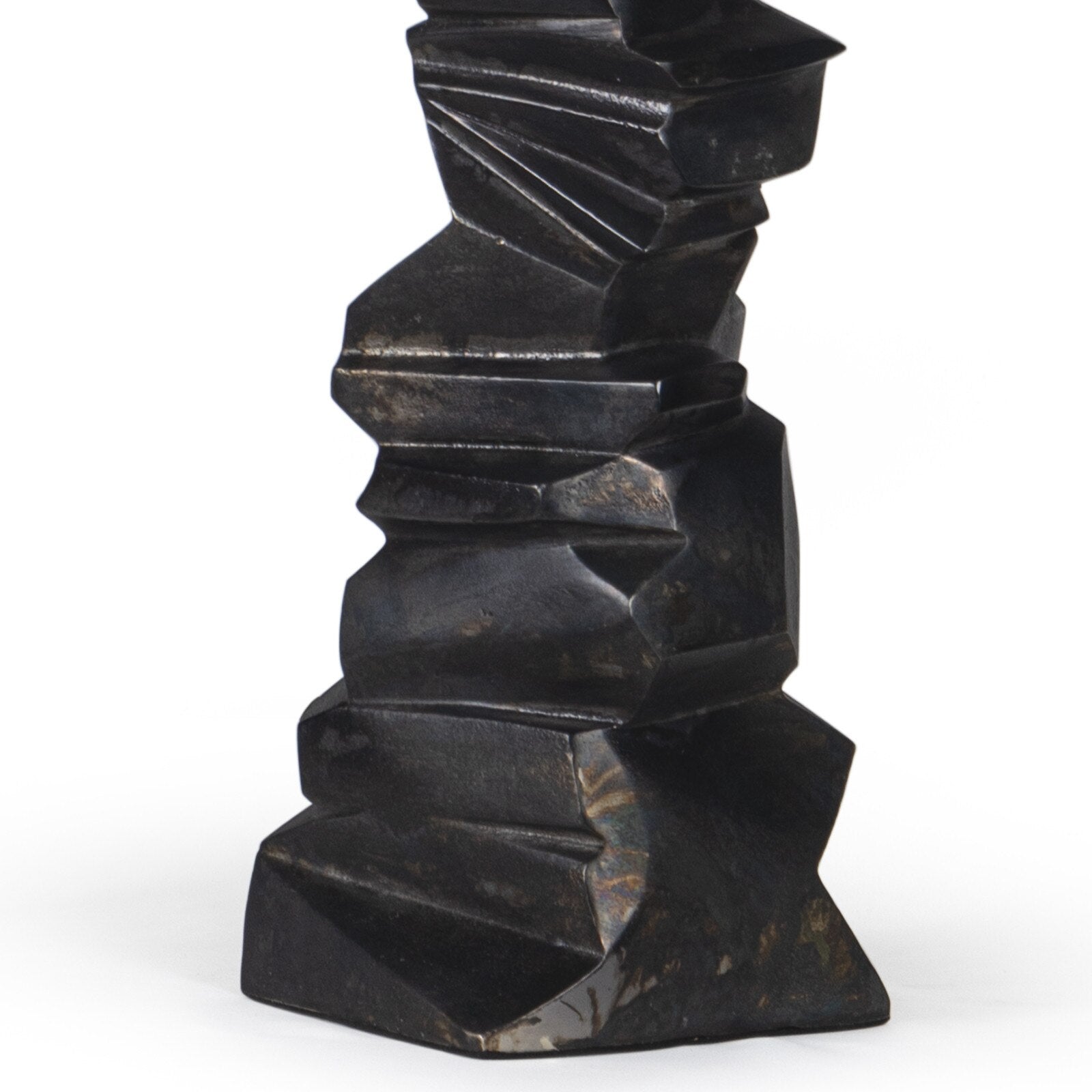 Stacked Metal Table Lamp