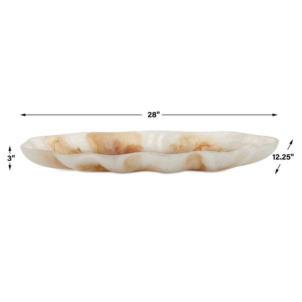 Organic Wave Edge Bowl