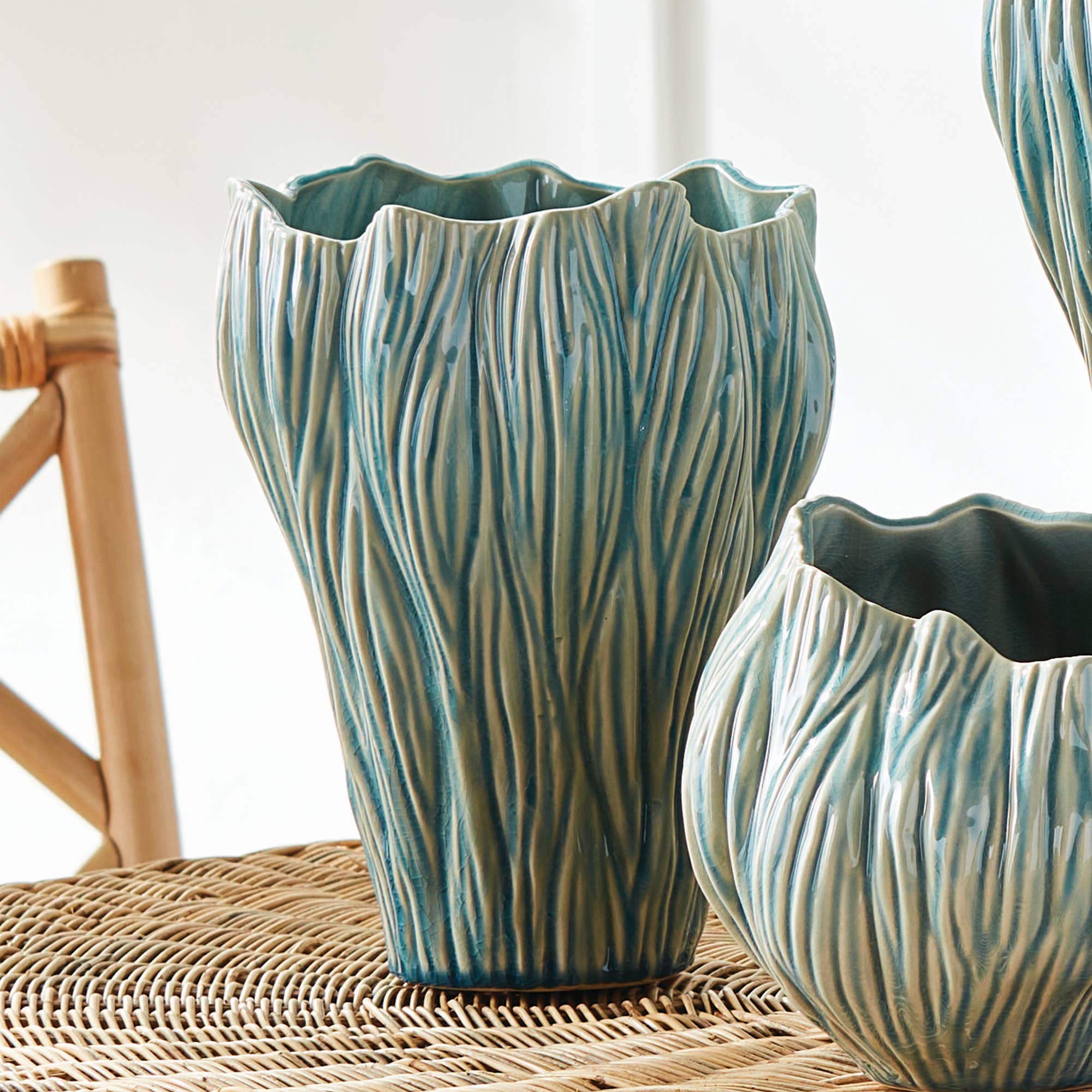 Blue Annabelle Vase