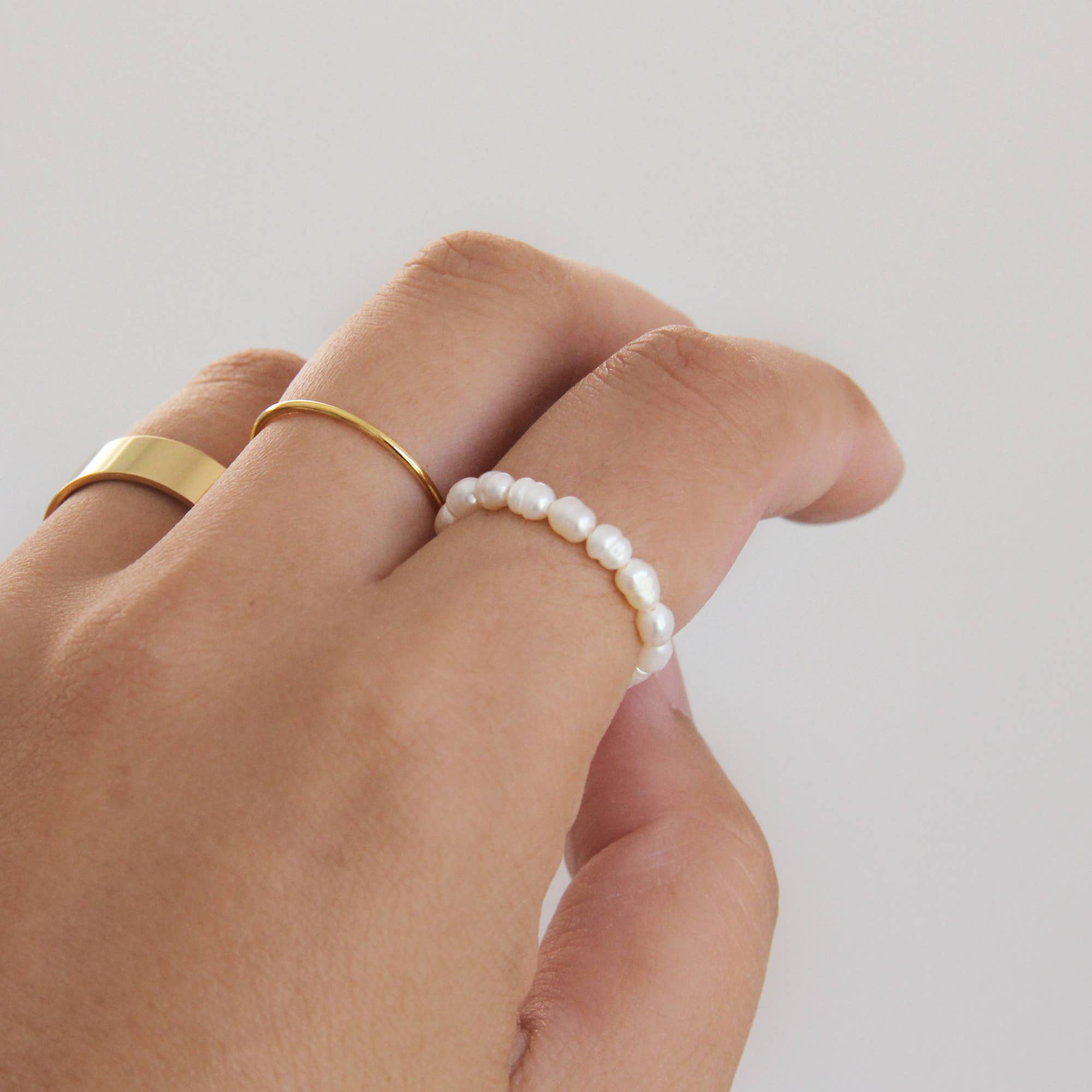 Freshwater Pearl or Bead Ring