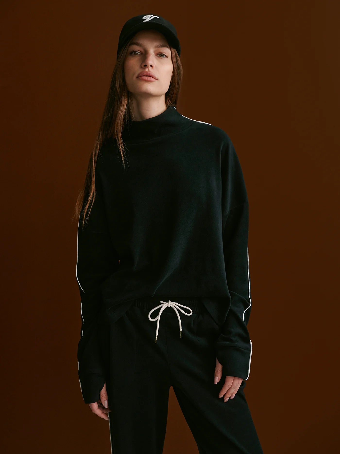 Rona High-Neck Active Sweat