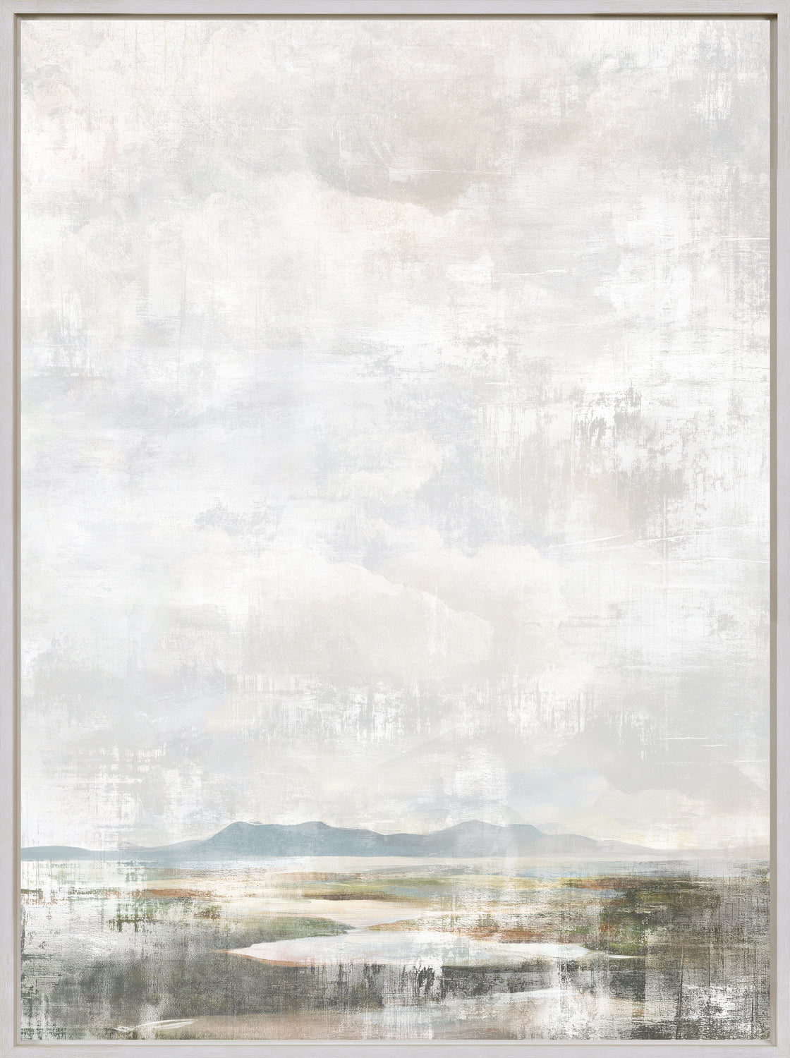 Salt Marsh, Framed Canvas