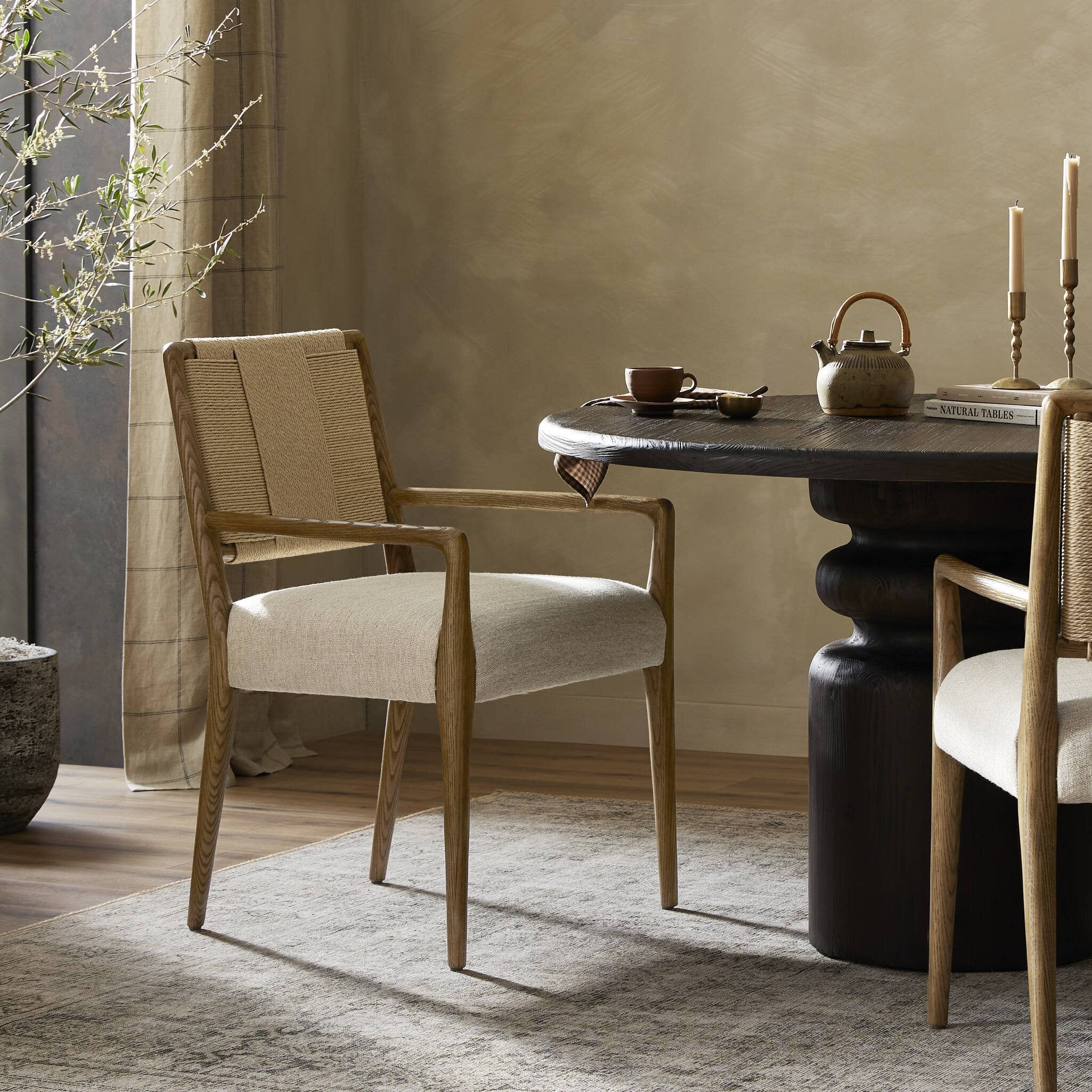 Woven Back Performance Dining Chair