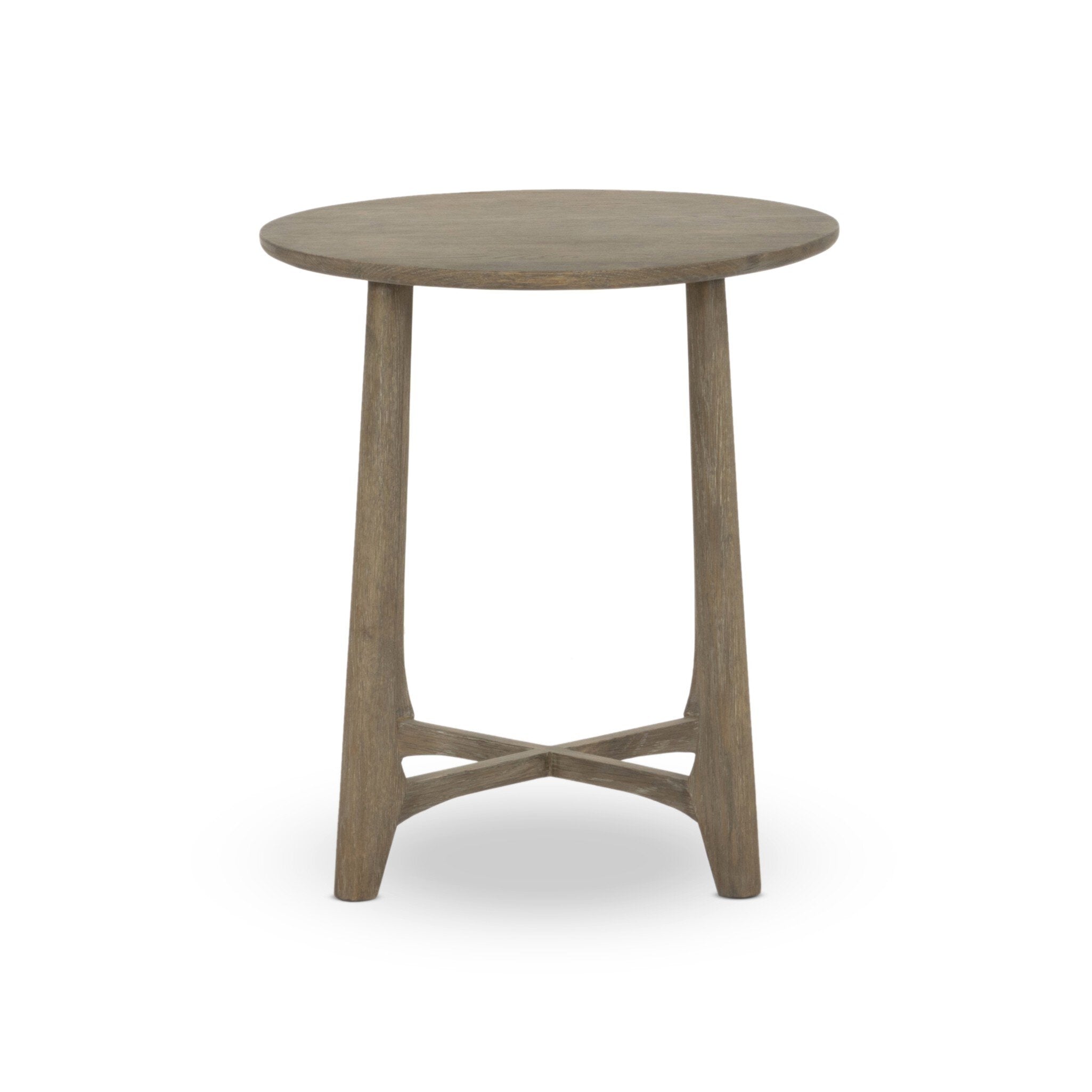 Washed Oak End Table