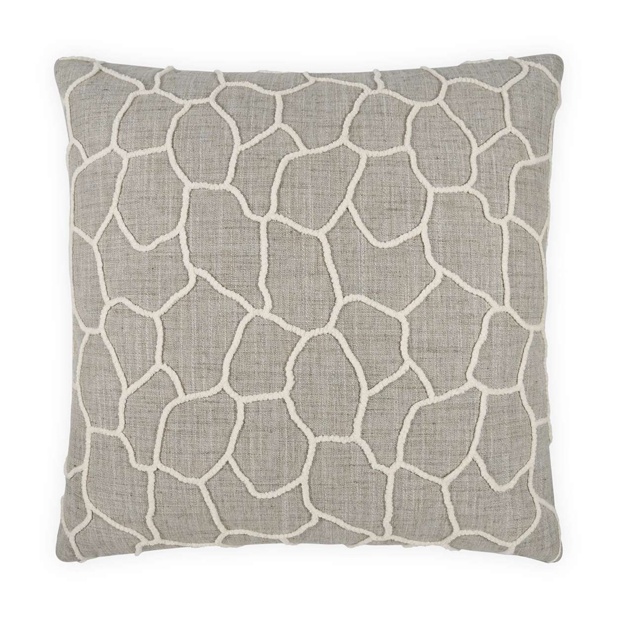 Alger Flax Throw Pillow