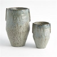 Seafoam Pinch Pot Vase