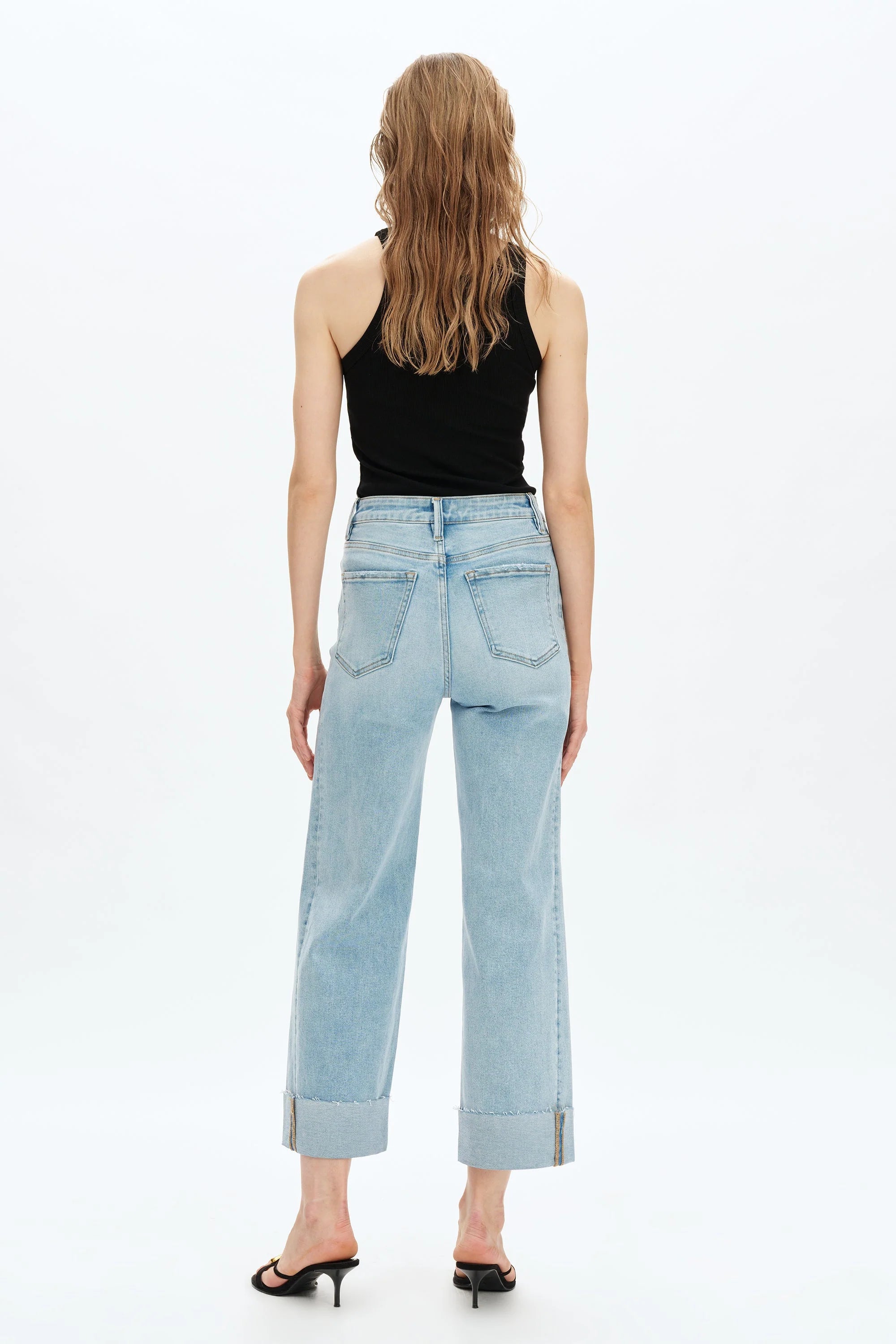 Zephyrine High Rise Wide Leg Jeans