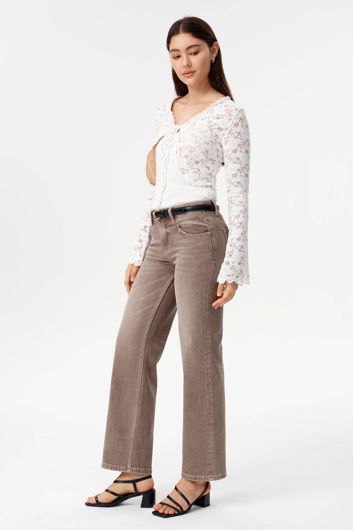 Briar Mid Rise Straight Leg Jeans