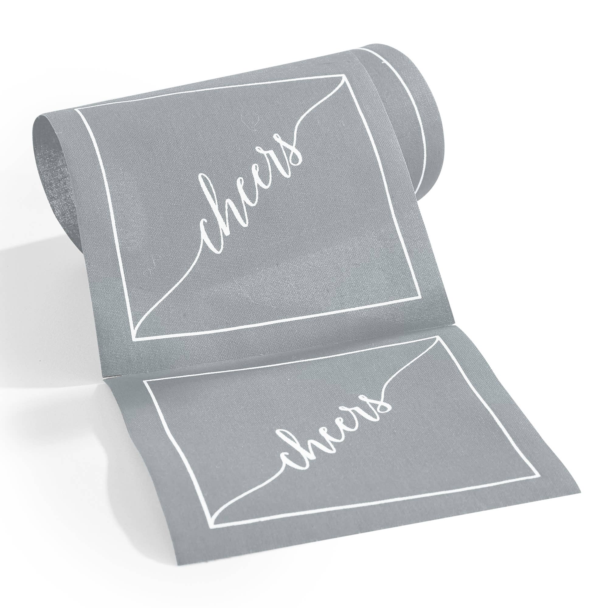 Silver Fox Luxury Disposable Cocktail Napkins
