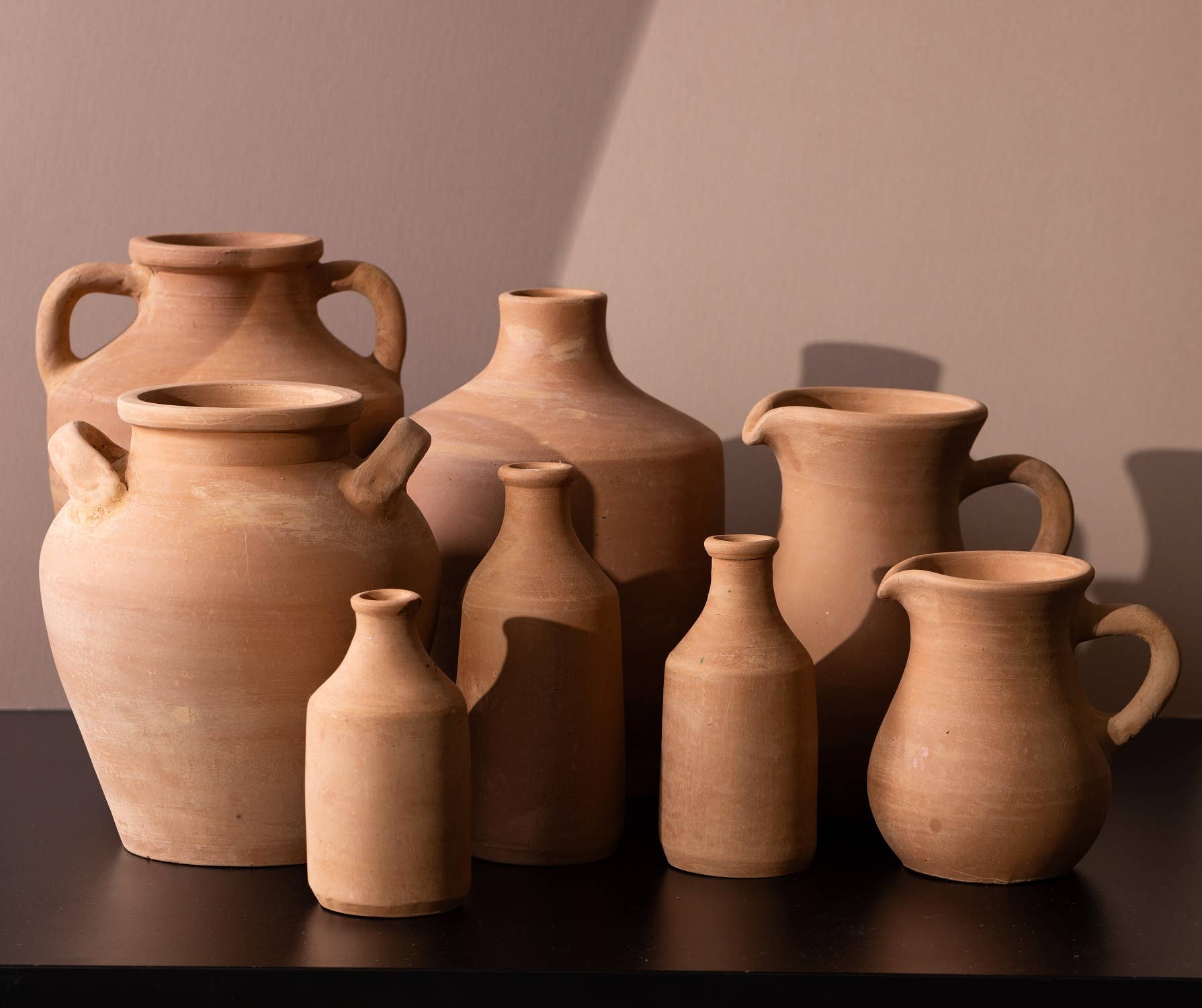 Terracota Vase w/ Handles