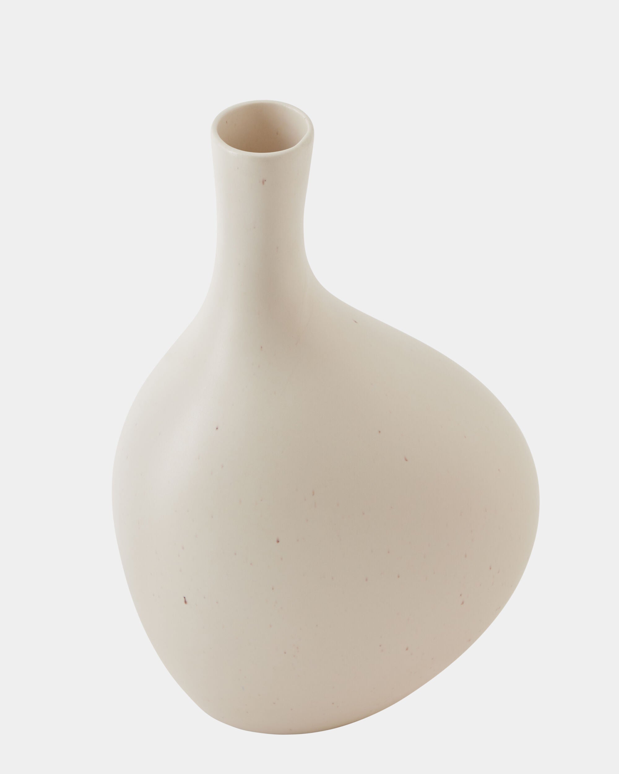 Ivory Organic Curve Vase