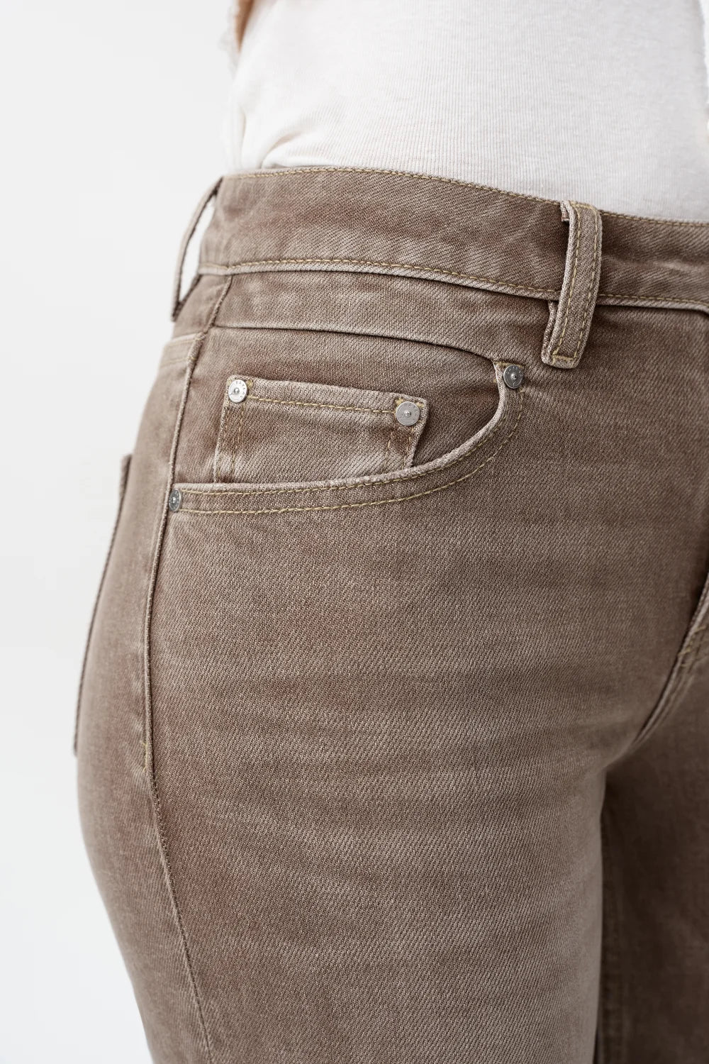 Briar Mid Rise Straight Leg Jeans