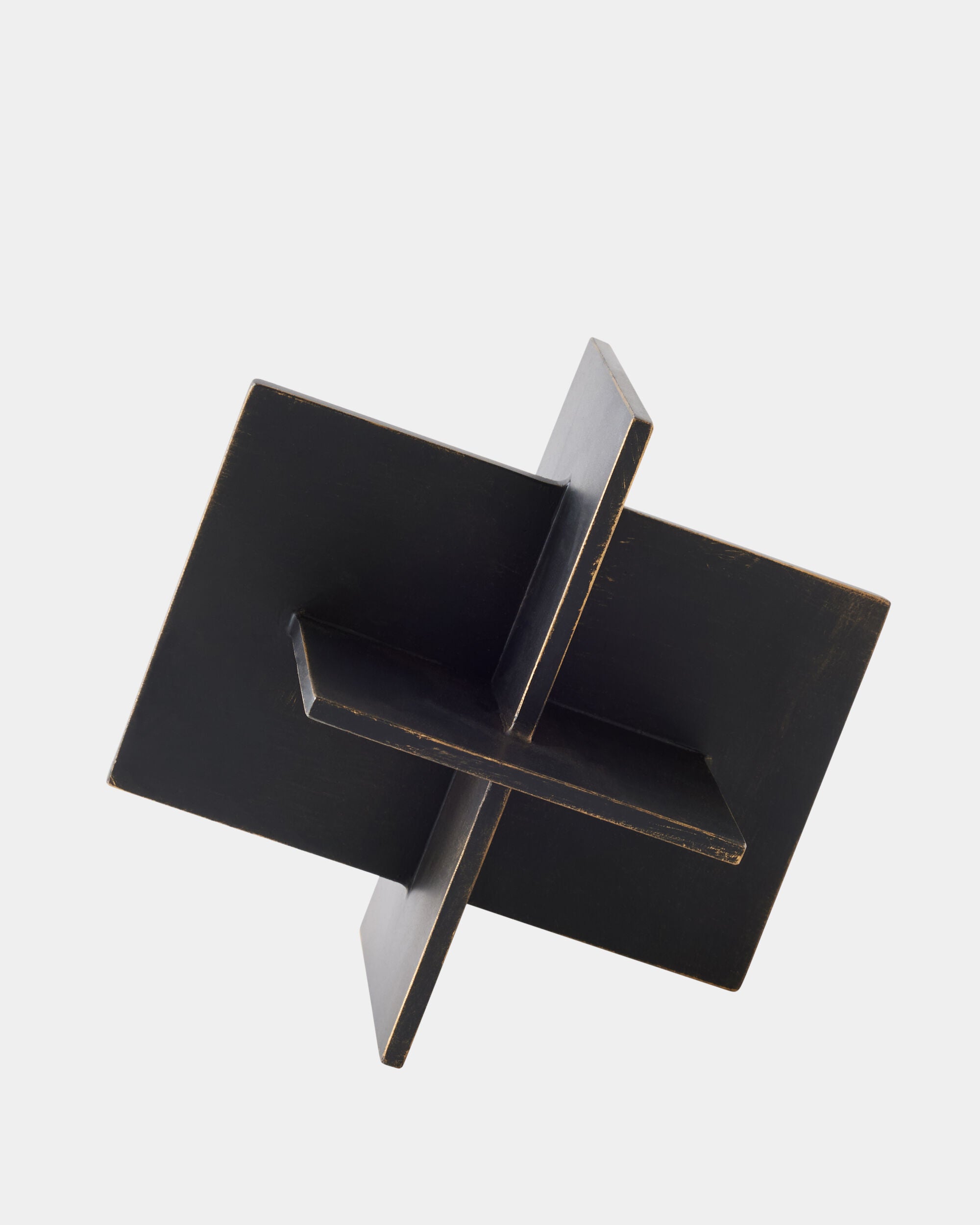 Bronze Cubist Sculpture