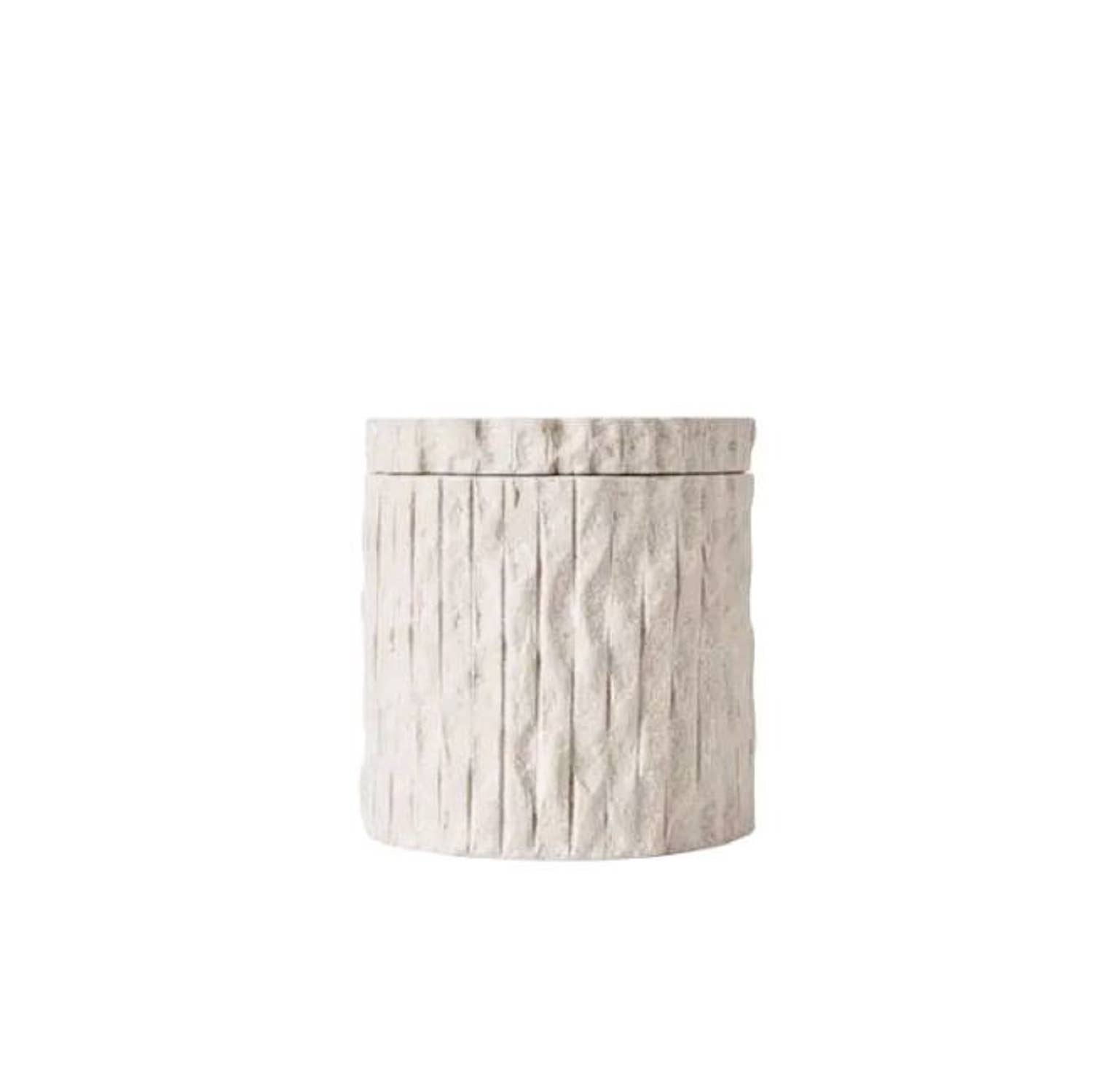 Limestone Jar w/ Lid