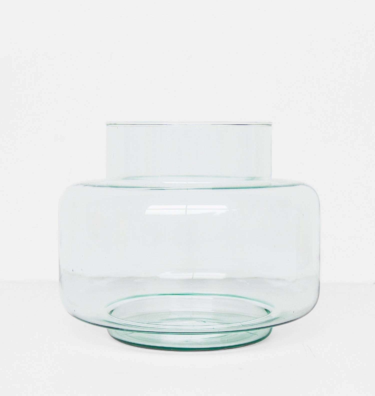 Transparent Glass Vase