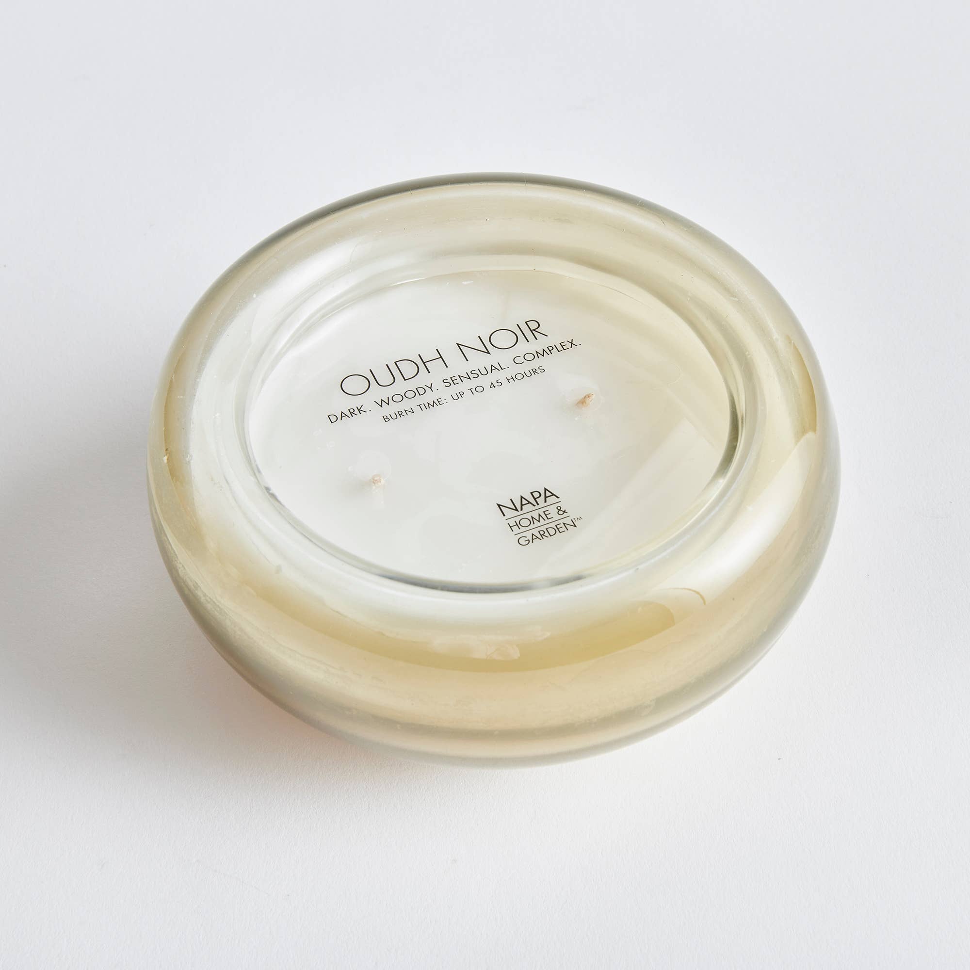 Oudh Noir 2-Wick Candle Bowl