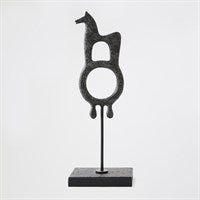 Cast Iron Zama Sculpture