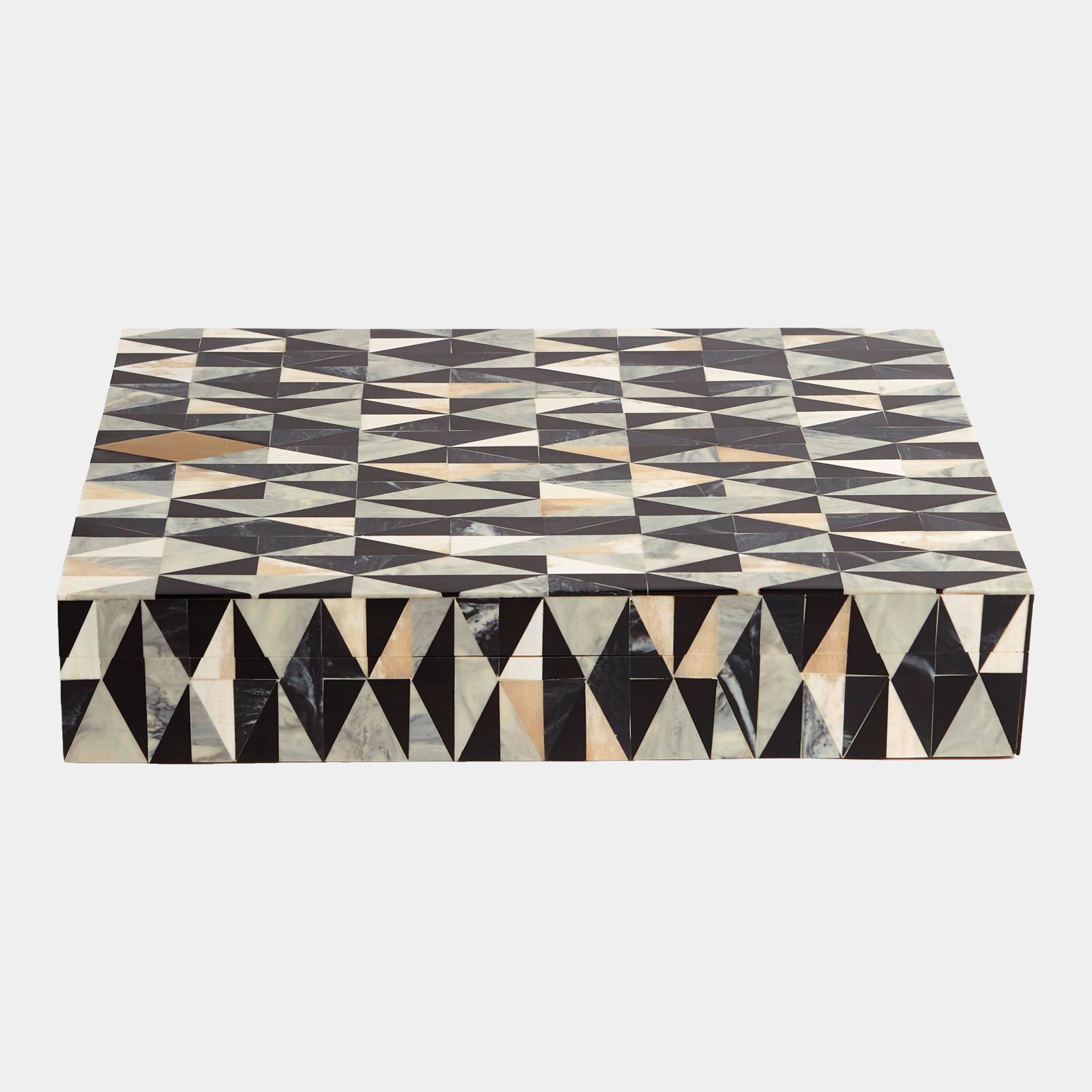 Brass & Black Diamond Box