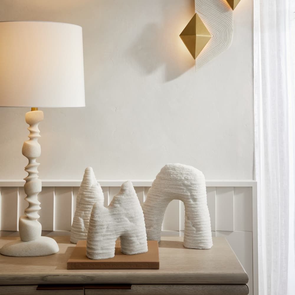 Carved Ricestone Sculptures