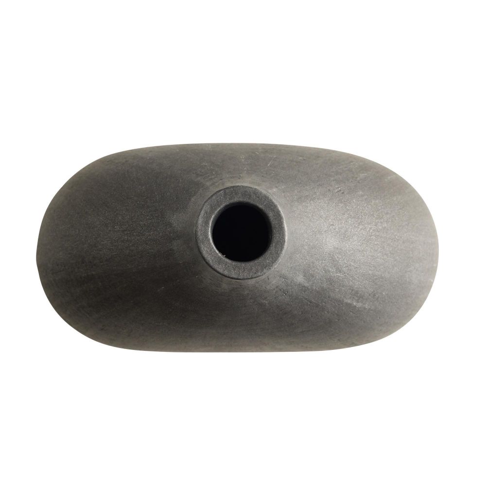 Matte Charcoal Terracotta Sculpture