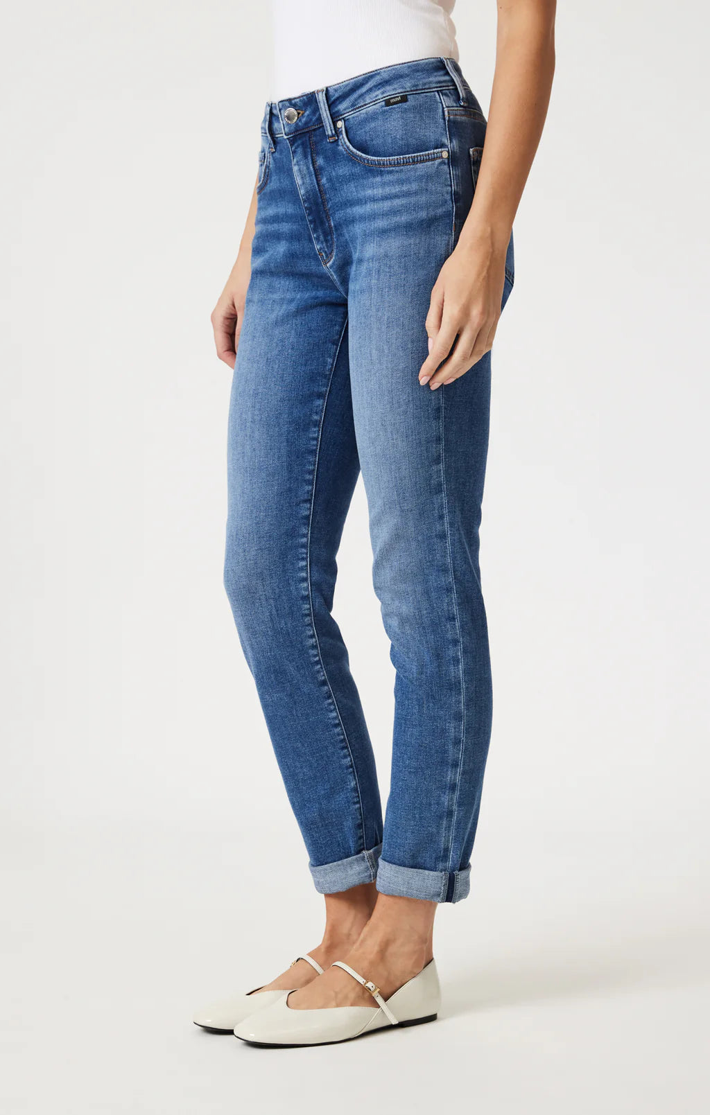 Kathleen Slim Boyfriend Pants