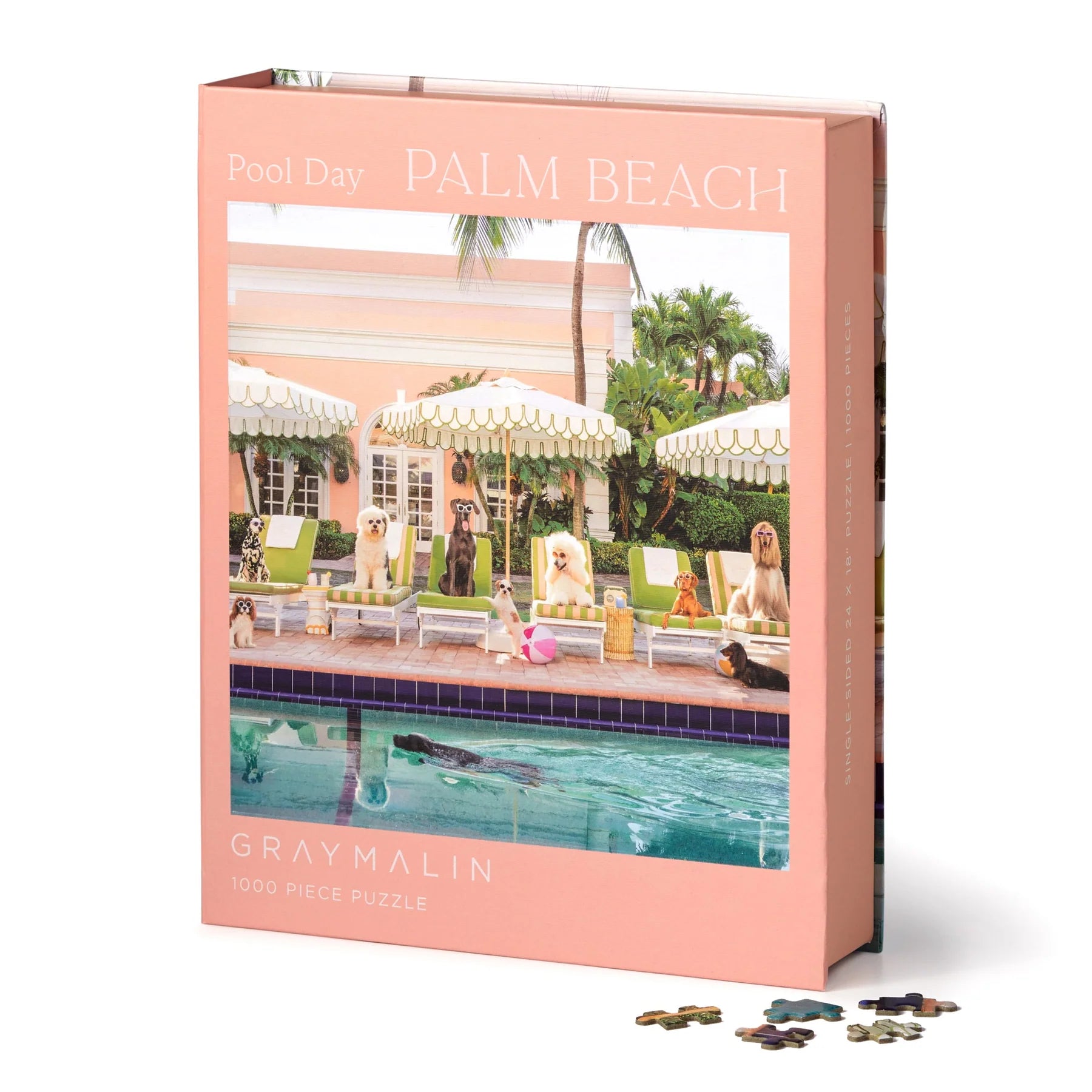 Palm Beach 1000 Piece Book Box Puzzle