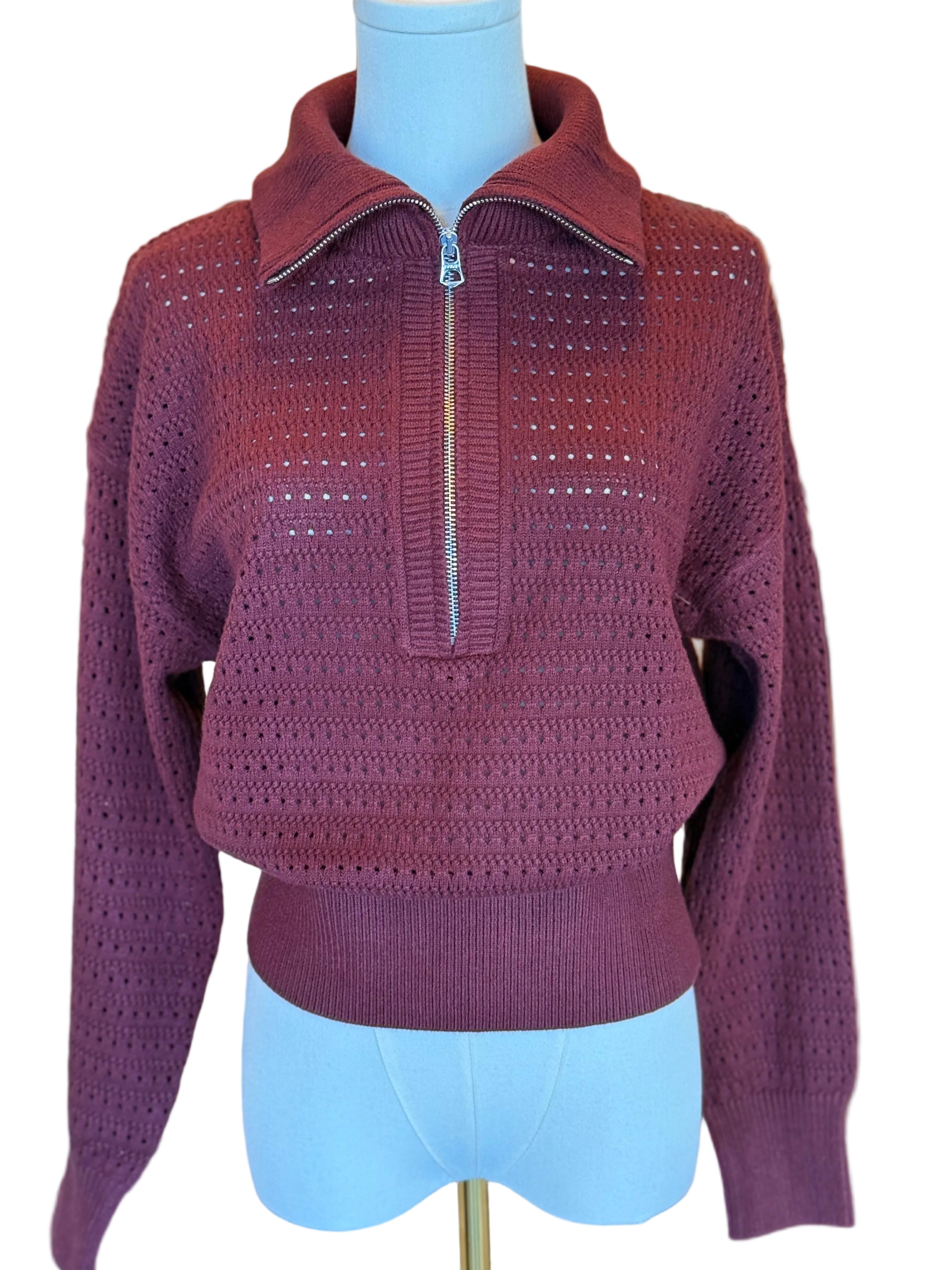 Darla Half-Zip Knit