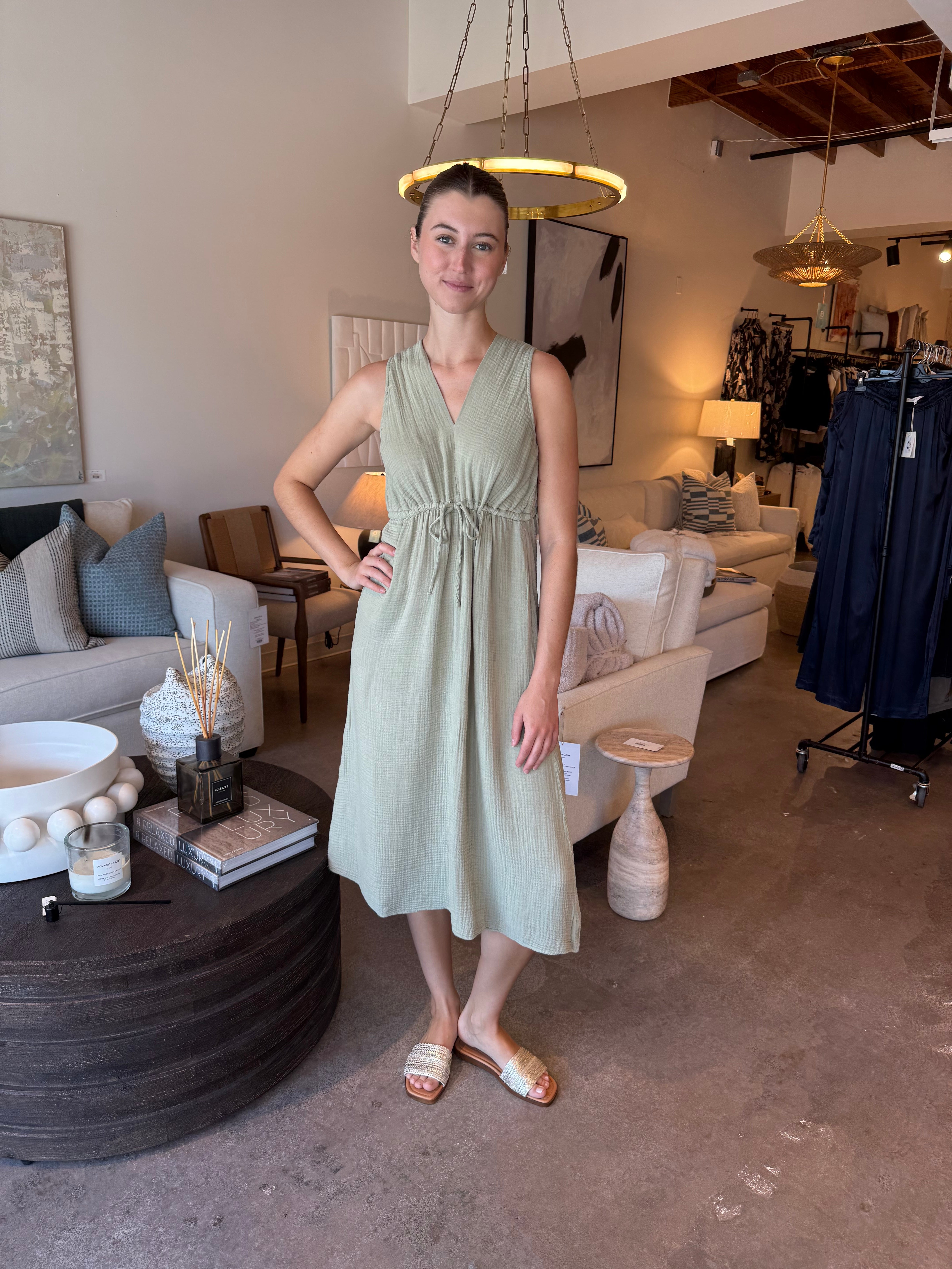 V Neck Dress