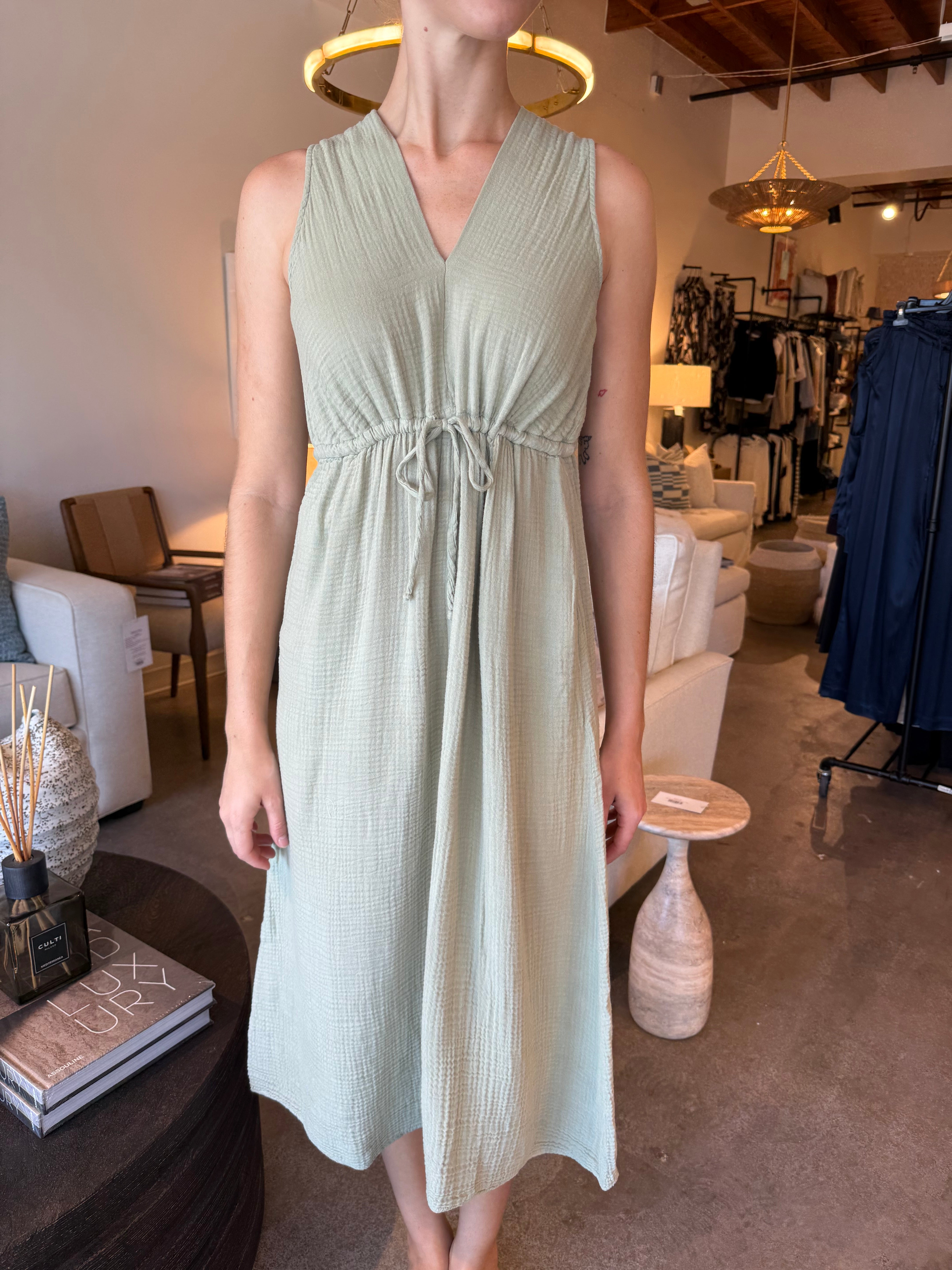 V Neck Dress