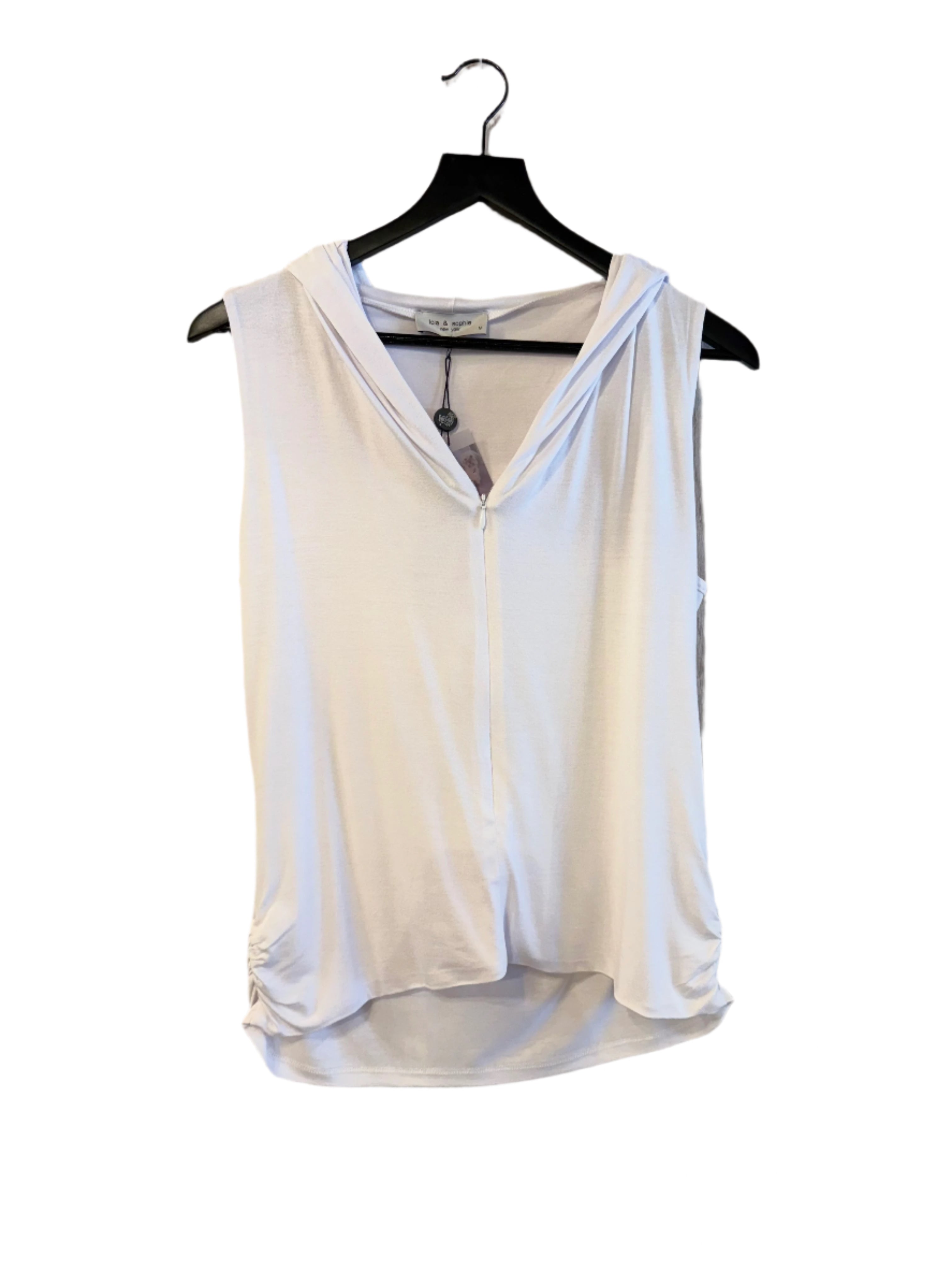 Zip front Tee