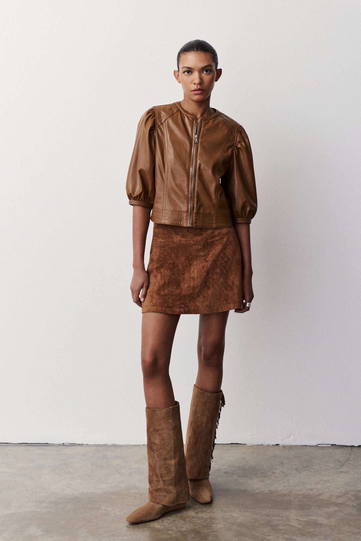 Lilo Vegan Leather Jacket