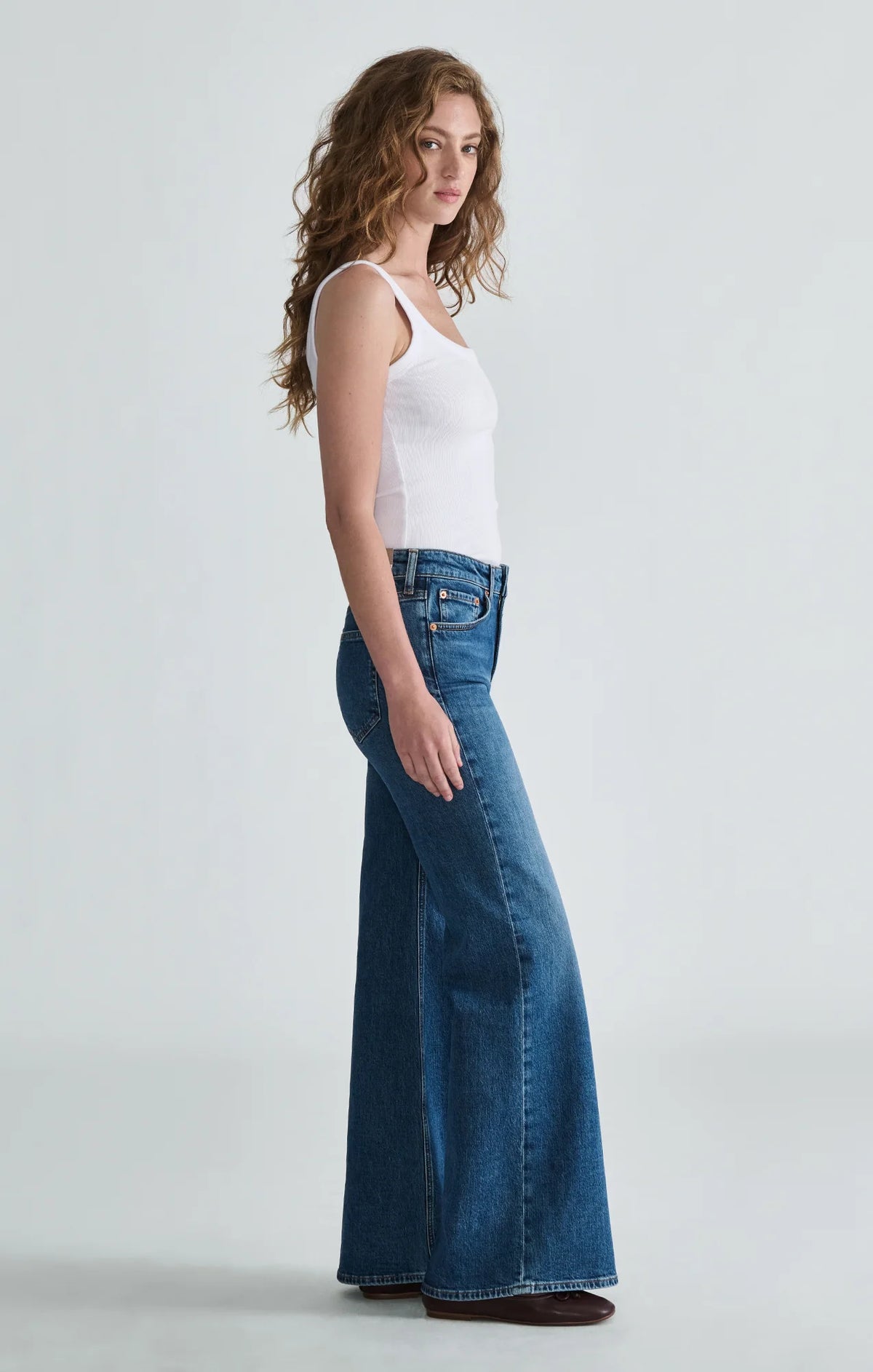 Grace Relaxed Flare Jeans