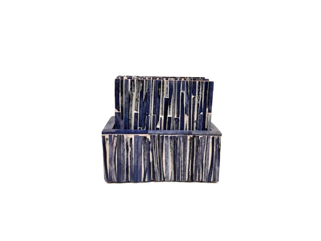 Blue Bone Coasters S/4