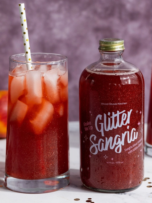 Glitter Sangria Cocktail Mix/Syrup, 16 Fl oz