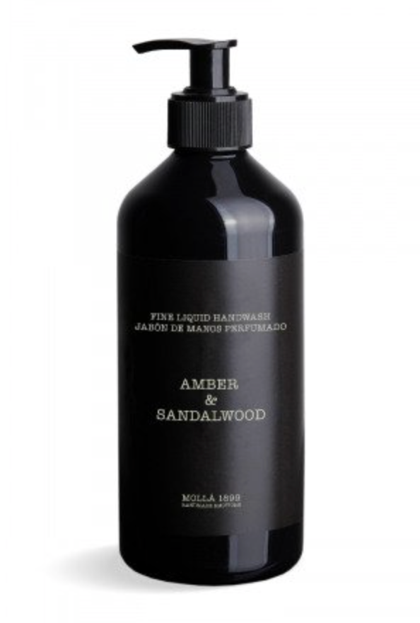 Amber & Sandalwood Black 16.9oz Fine Liquid Handwash