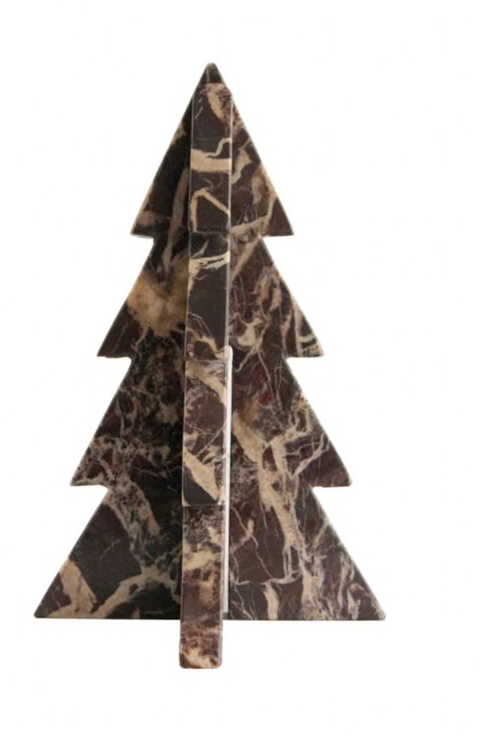 Interlocking Red Marble Tree